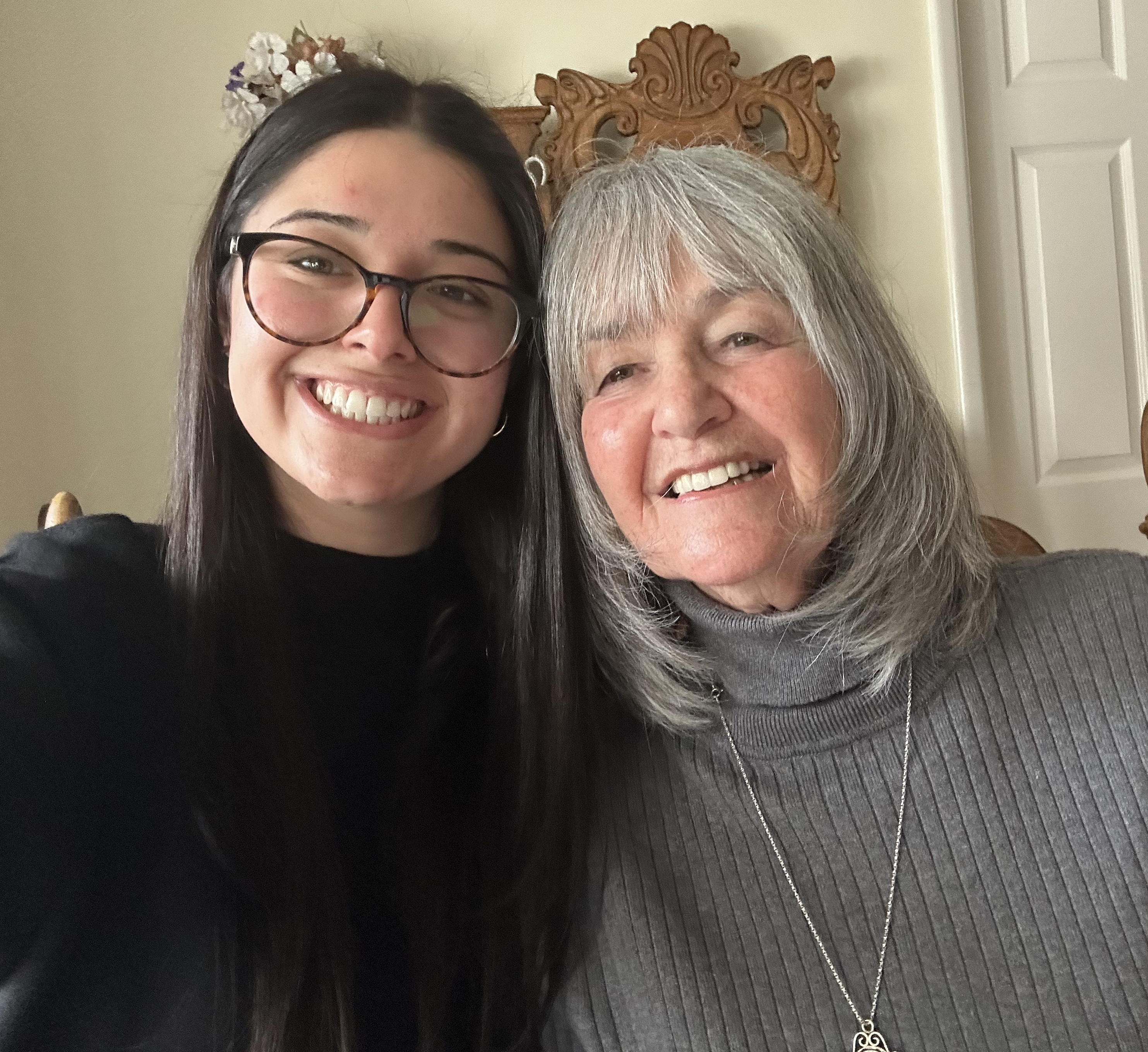 Jenna Nurick and Etta Lee Nurick as they look today