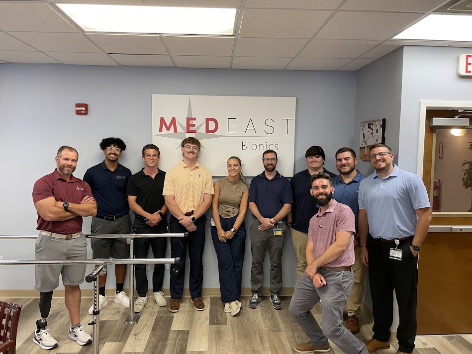 Group of O&P students and professional at MedEast