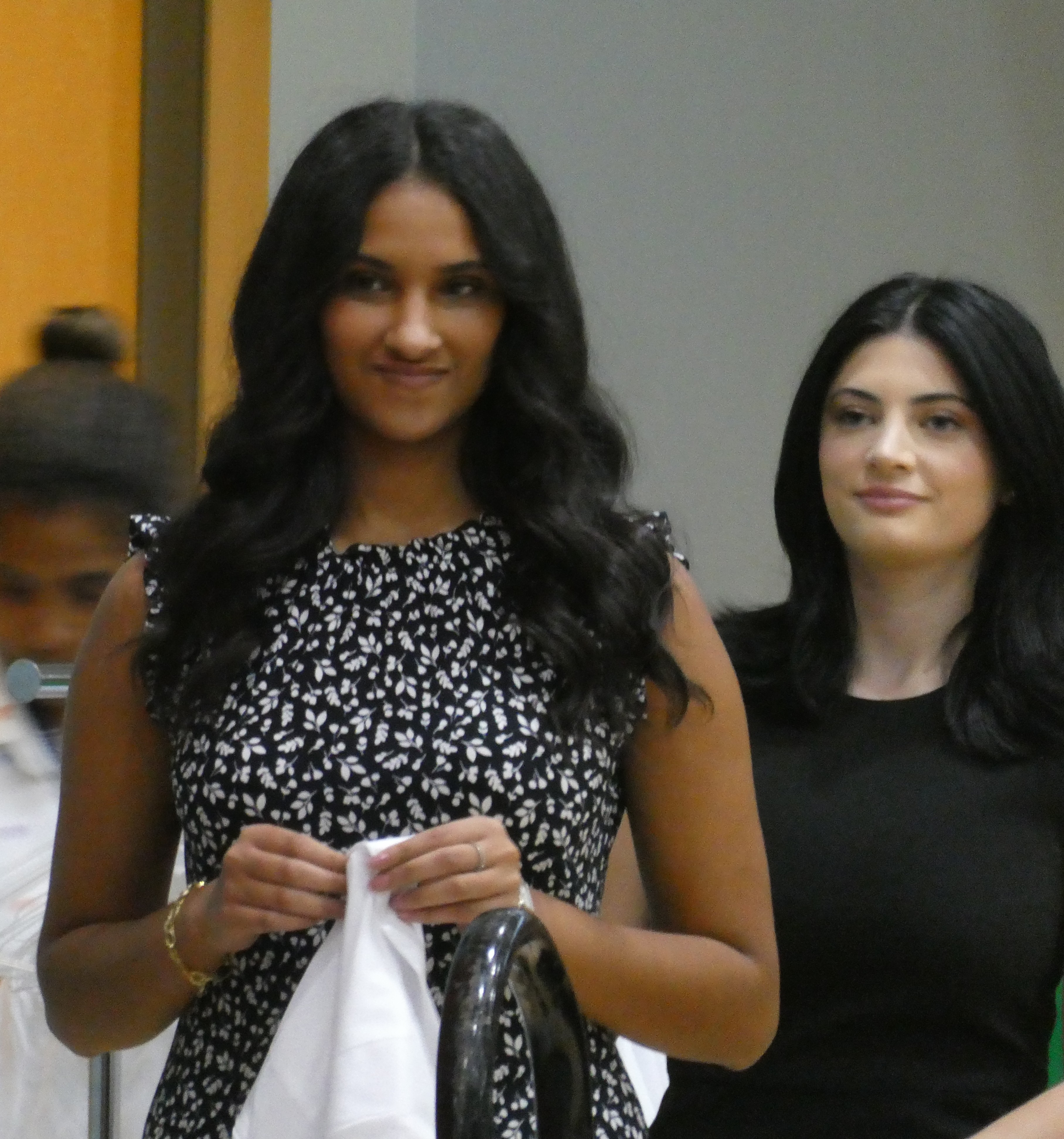 Parthenamary Fekry receives white coat