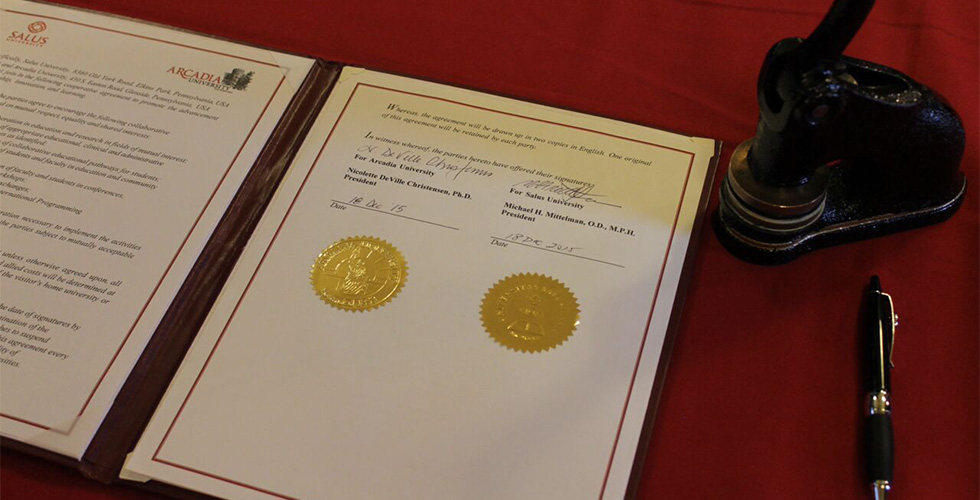 signed MOU