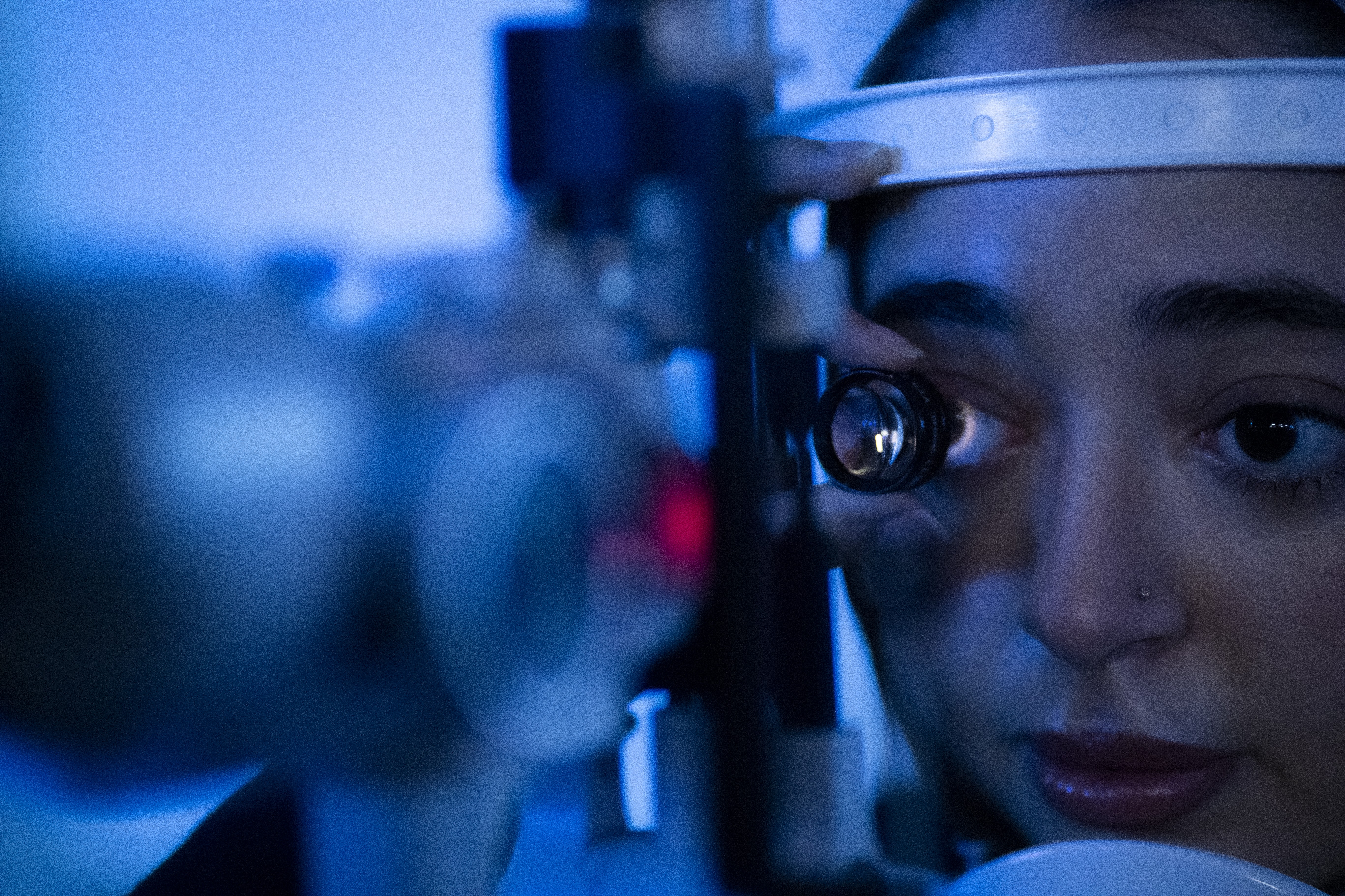 PCO student in the OD lab pic2