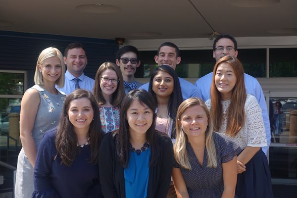 Group photo of residents