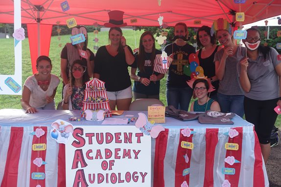 group photo of students at salus scoop