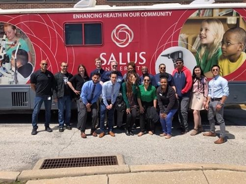 group photo at the VSP Cheater event