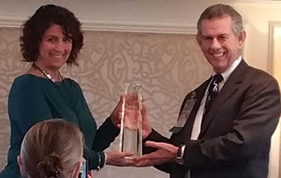 Dr. Bill Monaco was recently presented with the Orion Award