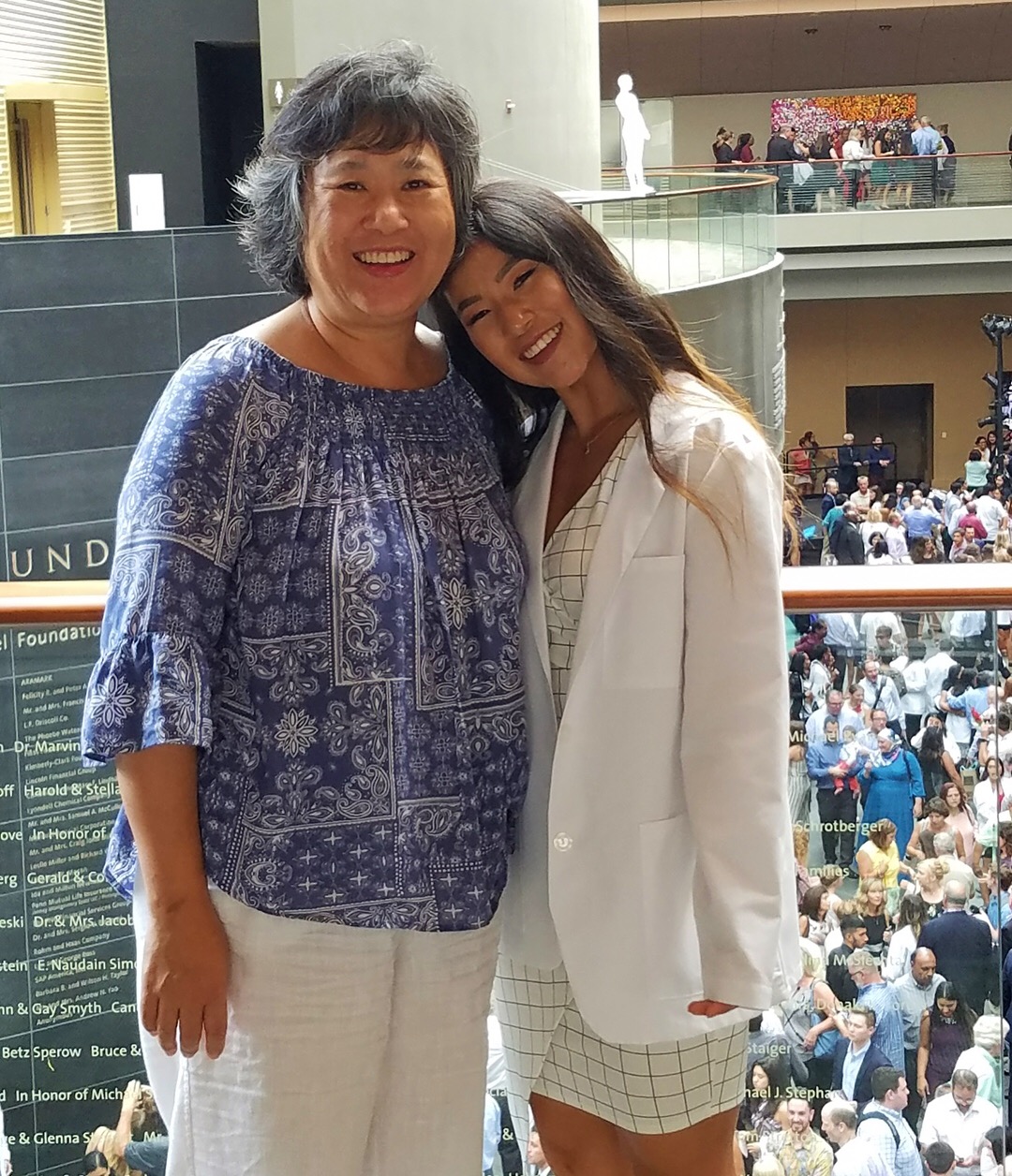 Yegene and her mother