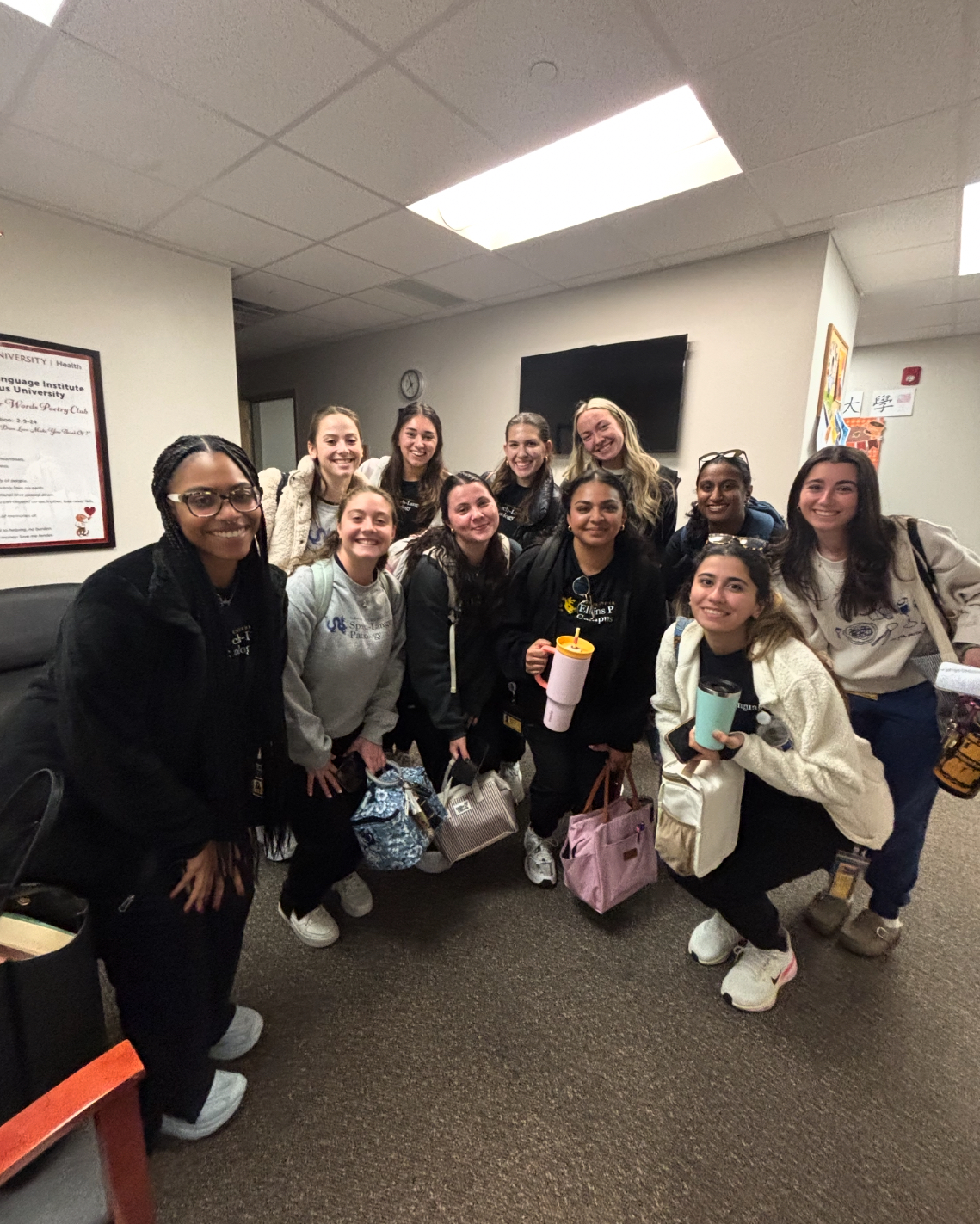 SLP students group photo