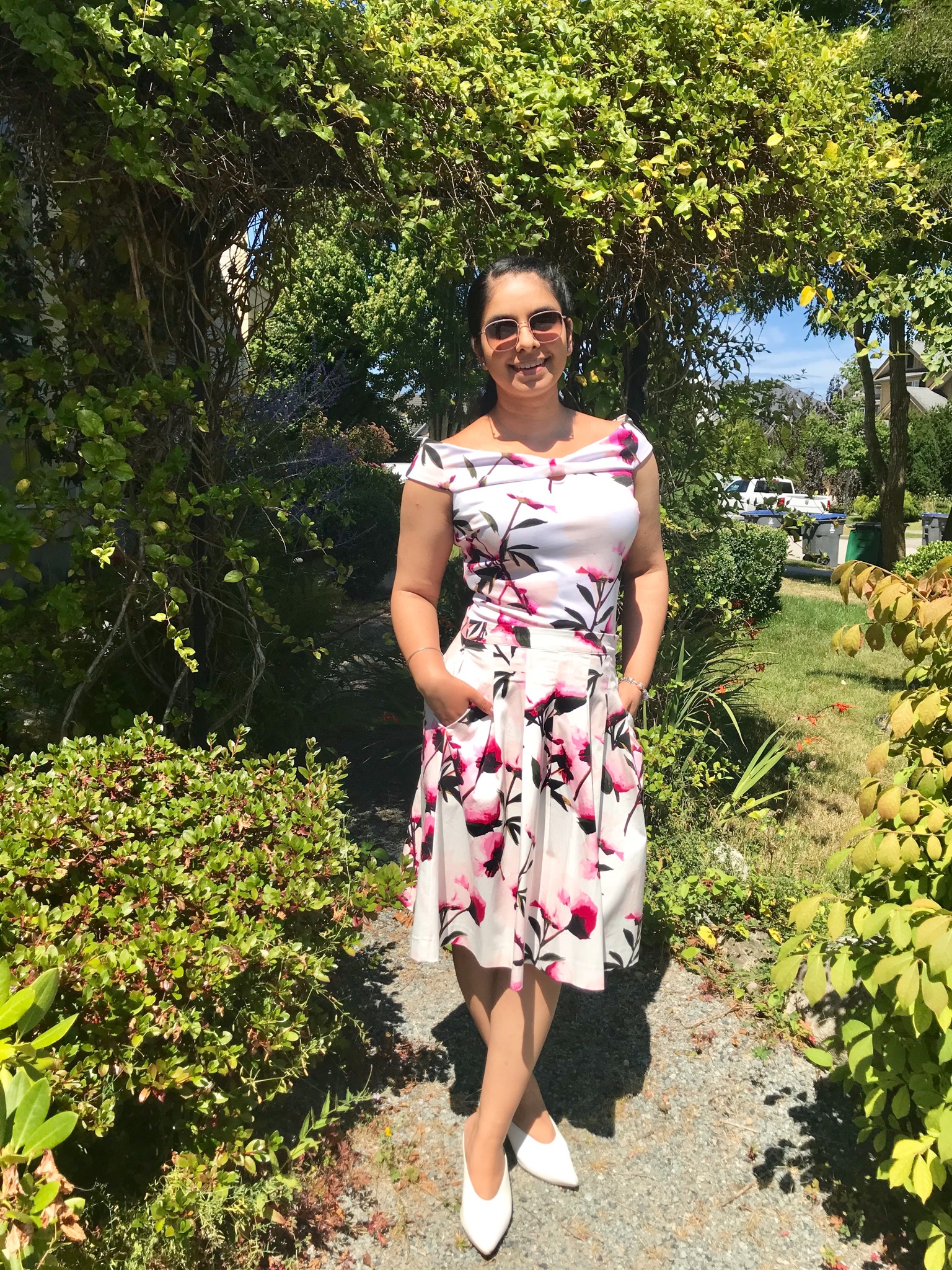 Jaskirat standing outside