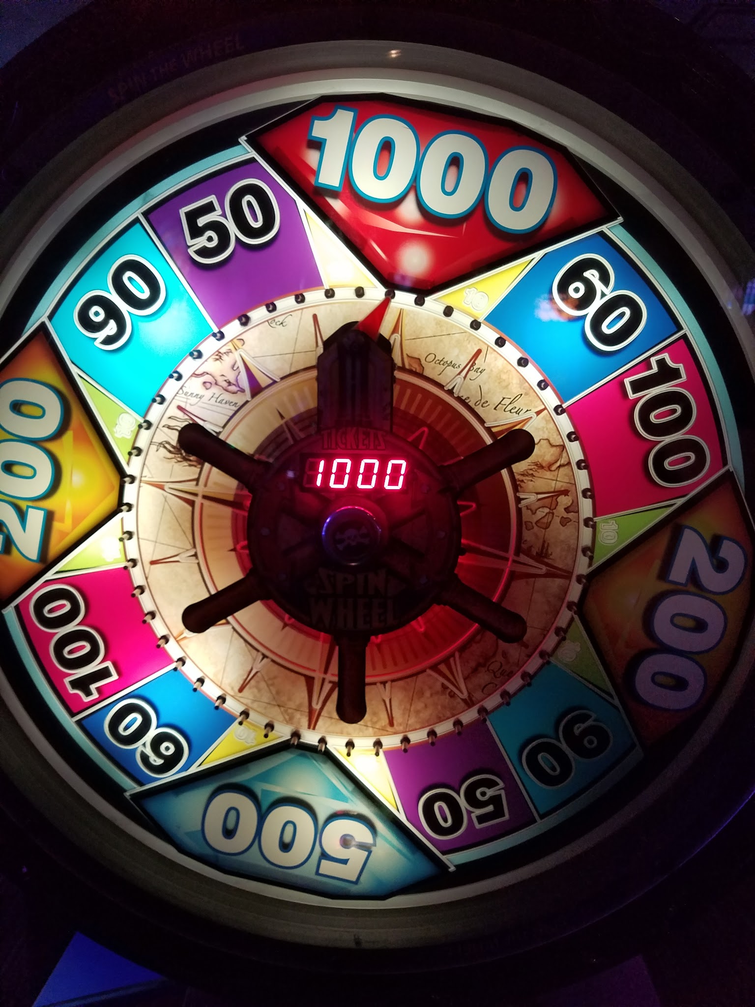 Dave & Buster's game in the Plymouth Meeting Mall