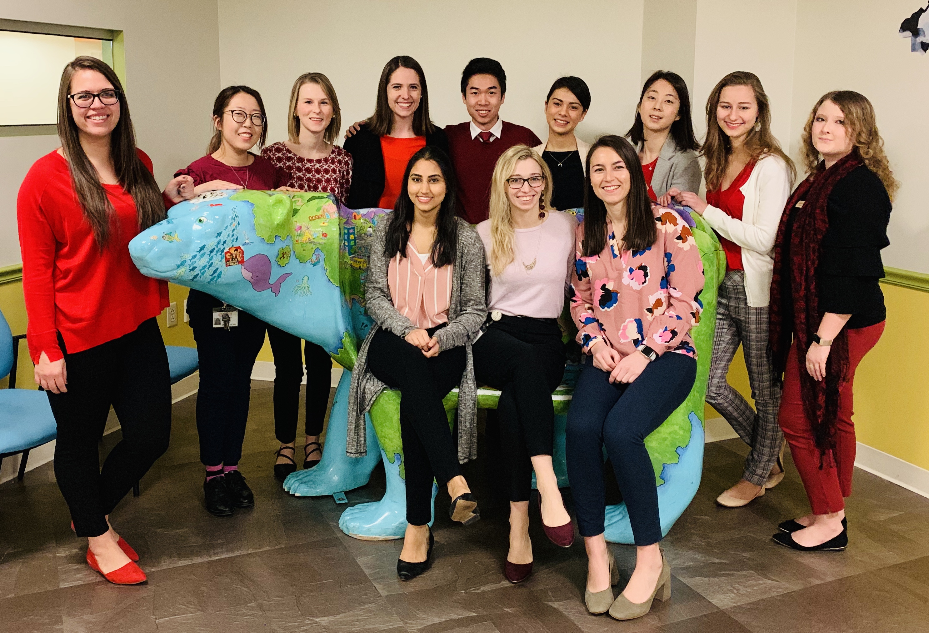 Samantha and her classmates