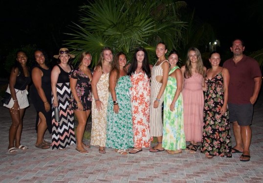 group photo of students in Belize